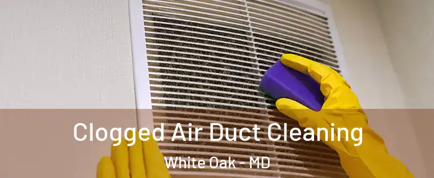  Clogged Air Duct Cleaning White Oak - MD