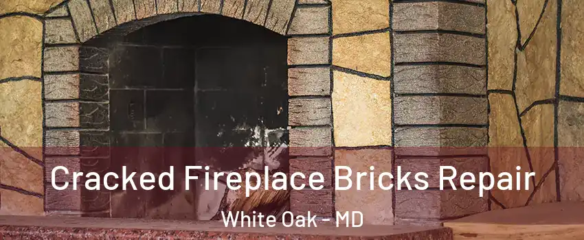  Cracked Fireplace Bricks Repair White Oak - MD
