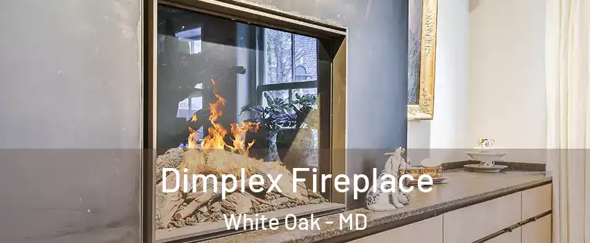  Dimplex Fireplace White Oak - MD