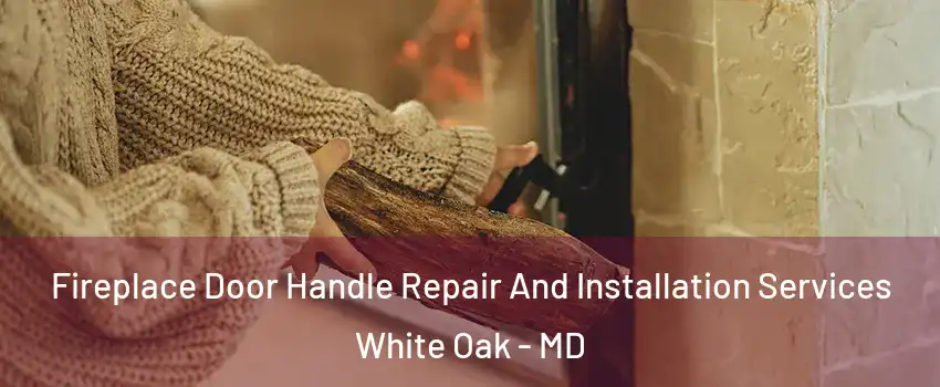  Fireplace Door Handle Repair And Installation Services White Oak - MD