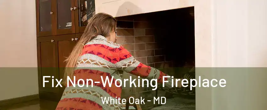  Fix Non-Working Fireplace White Oak - MD