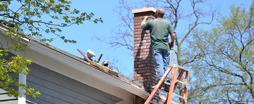 Vinyl and PVC Chimney Flashing Installation in White Oak, MD
