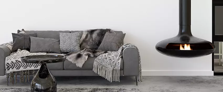 Circular Hanging Fireplace Installation Services in White Oak, MD