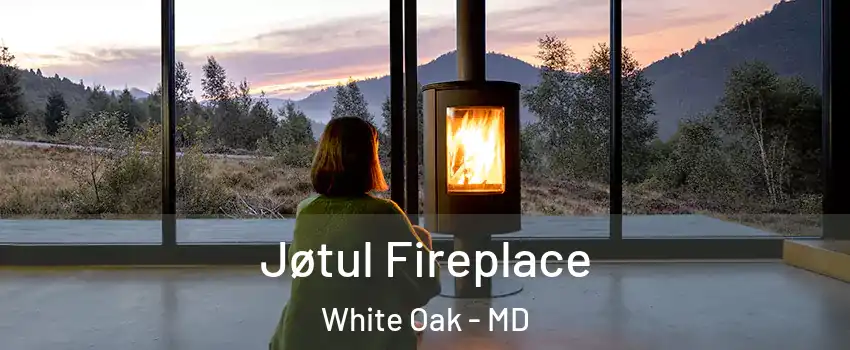  Jøtul Fireplace White Oak - MD