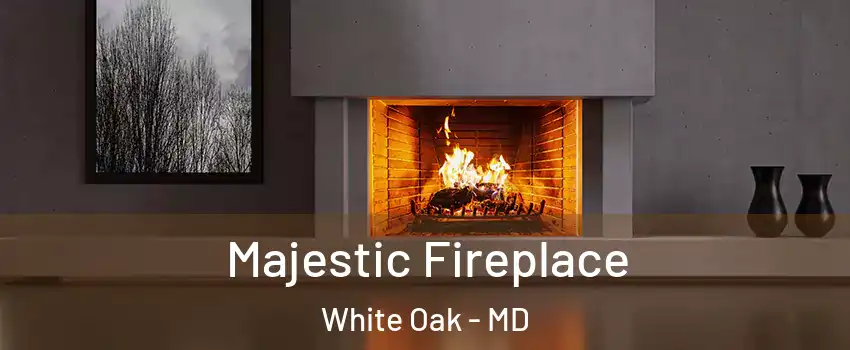  Majestic Fireplace White Oak - MD