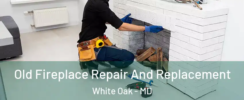  Old Fireplace Repair And Replacement White Oak - MD