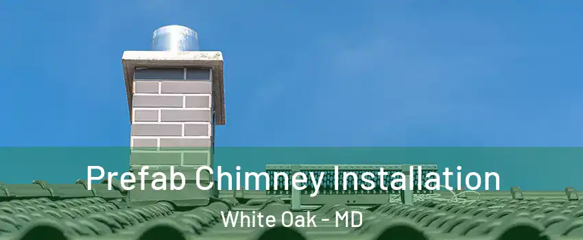  Prefab Chimney Installation White Oak - MD